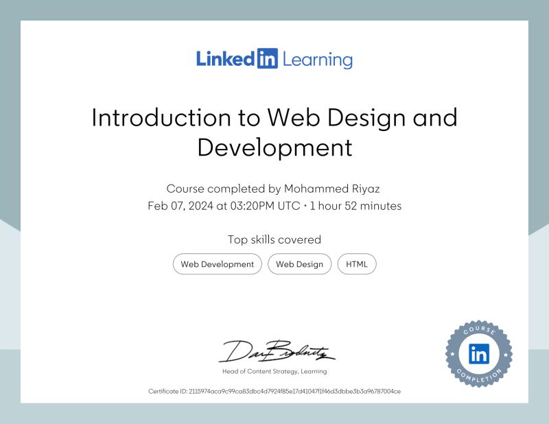 Course in Great Learning
